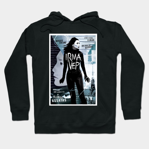 Irma Vep alternative movie poster Hoodie by chrisayerscreative